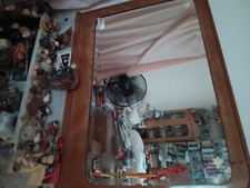 schlafzimmer kommode mit spiegel Vollholz 