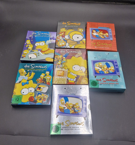 Die simpsons dvd boxen - die,