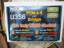 ASUS U3S6 PCI-e (x4) Adapter