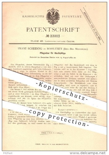 Original patent scheiding - patent, f.