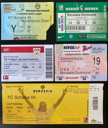 Alte tickets borussia - alte,