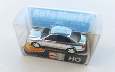 RARE MESSE SONDERMODELL / 1998 HERPA MINIATURMODELL  1:87 H0 - AUDI A4 (CHROME)