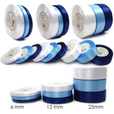 Set 3 Farben Weiss Blau