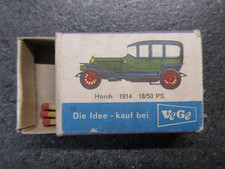 Streichholzschachtel Vege Horch