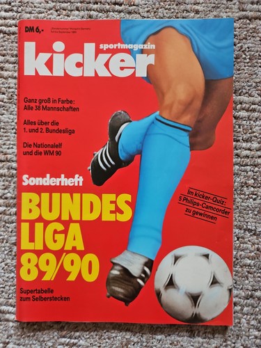 Kicker sonderheft bundesliga - kicker,