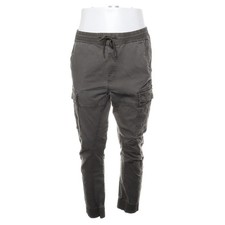 L.O.G.G by H&M, Cargohose, Größe: M, Grün, Baumwolle/Elasthan, Einfarbig #GQL