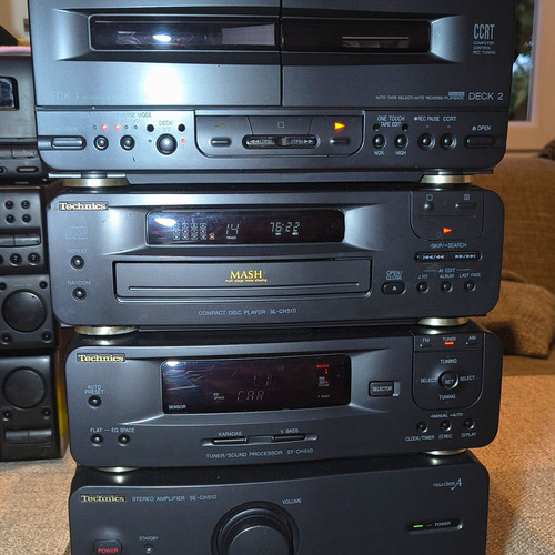 Technics ch510 hifi - technics, hifi-system