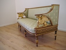 Biedermeier Empire Sofa Bank