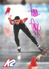 Anni Friesinger Autogrammkarte