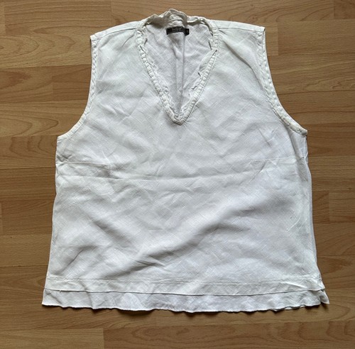 Leinen bluse top backstage - leinen-bluse,