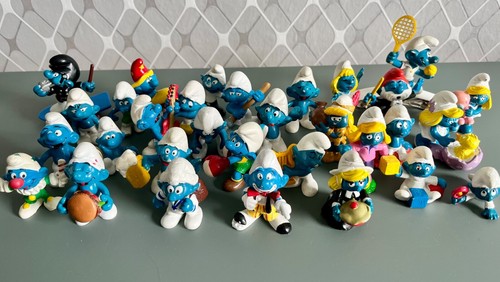 31x vintage schlümpfe - 31x,