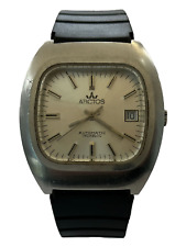 Taucher Herrenarmbanduhr Arctos Automatic mit Datum und Armband, funktioniert