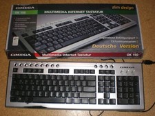 Multimedia Internet Tastatur slim design, Omega OK 150, USB