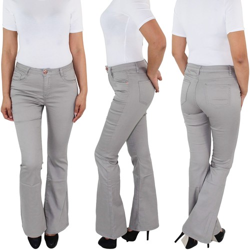 Damen bootcut hose hüfthose - damen,