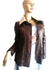 Damen Jacke Gr. S Lloyd Germany Jacket Trend Priska mit Lammfellkragen Trendmode