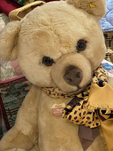 Steiff studio petsy - petsy,, yellow