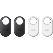 4x Samsung SmartTag2 Bluetooth Tracker 500 Tage Akku IP67 2x Schwarz, 2x Weiß