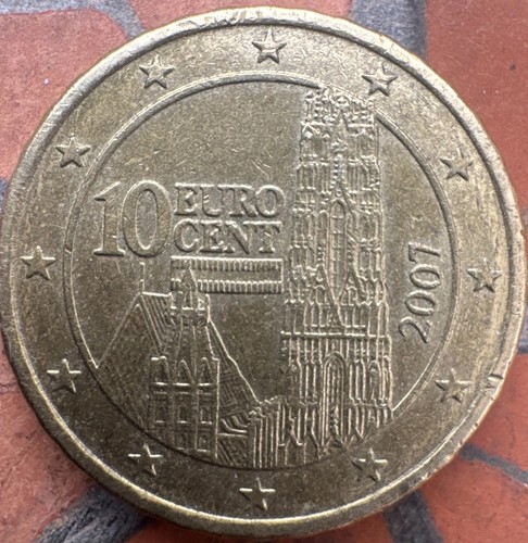 Eurocent münze austria - münze,
