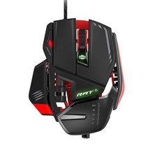 Mad Catz R.A.T. 6 8200dpi Gaming Maus USB 11 Tasten Laser ergonomisch RGB RAT6