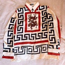 Vintage Versace Seidenhemd
