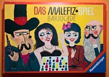 Das MALEFIZ SPIEL  BARRICADE ( Vollständig ) [1974]