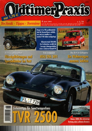 Zeitschrift oldtimer praxis 6 - oldtimer, #6