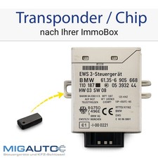 Schlüssel verloren BMW EWS