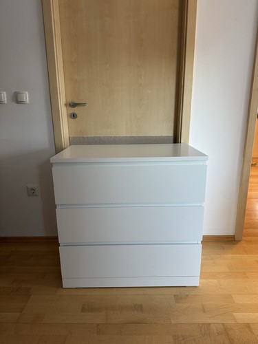 Ikea malm kommode - malm, weiß,