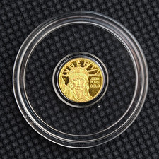 24k Pure Gold American Lady