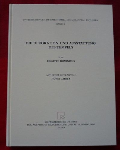 Untersuchungen totentempel - im,