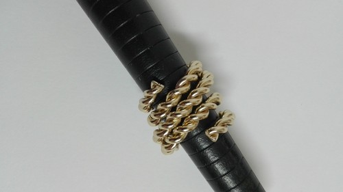 Ring dreifach kreis geflecht - dreifach,