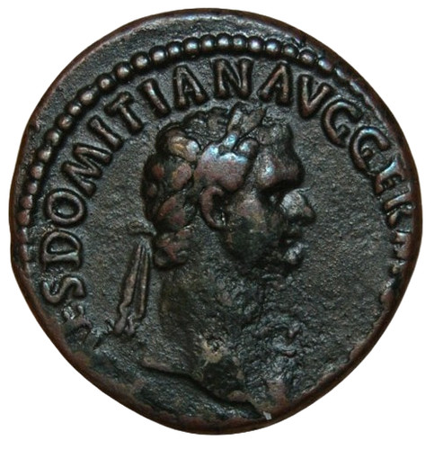 Domitian römisches - as,