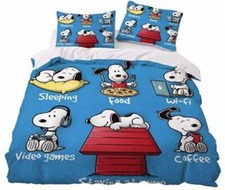 2tlg.3tlg.SNOOPY Bettwäsche