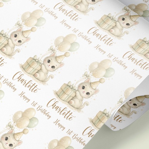 Geschenkpapier personalisiert