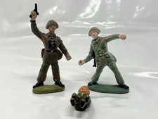 3 Lineol Soldaten NVA