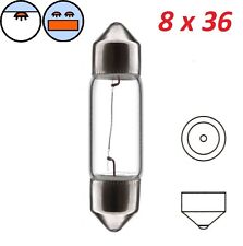 6V 5W SV7 8 x 36 MM SOFFITTE AUTO BIRNE GLÜHBIRNE GLÜHBIRNE FESTOON LAMPE INNEN