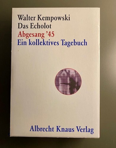 Das echolot abgesang 45 - das,