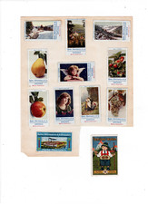 17 alte Reklamemarken der Firma Hörmann aus Dresden-Mickten, Waffelfabrik