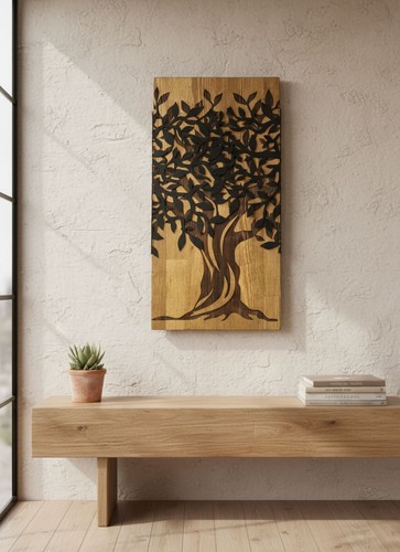 Wanddeko baum 72x58 cm - wanddeko,