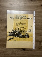 Orig. Landmaschinen Messe Prospekt Brochure Farmall Renault CASE Ferguson F7