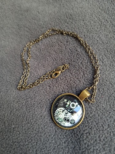 Kette mit anhänger yin und - kette,