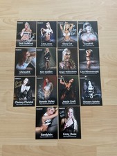Fancci - 14 signierte Autogrammkarten  Venus 2025 , Erotik Porno