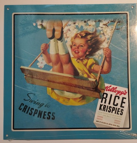 Blechschild retro kellogg s - retro, kellogg´s