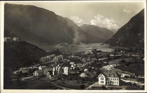 Odda norwegen - ak,