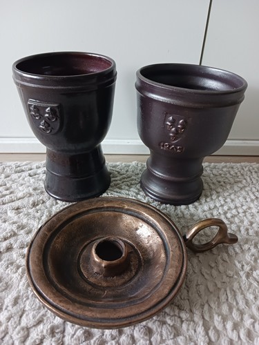 Bronze kerzenhalter landshuter - kerzenhalter,
