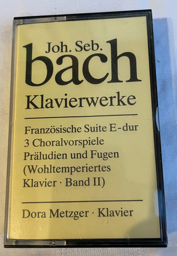 Kasette bach französische - j.s.kasette,