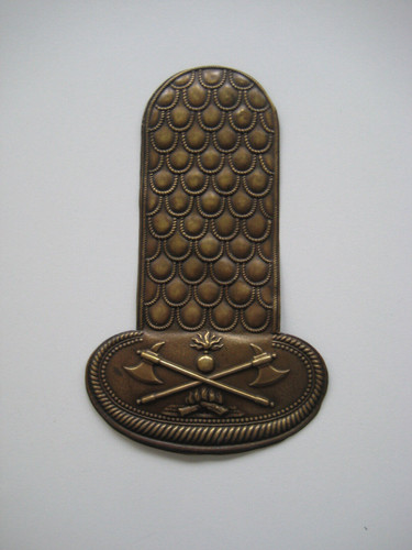 Antike epaulette feuerwehr - antike,