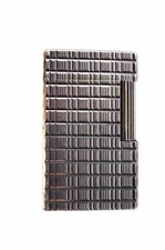 S.T. Dupont Feuerzeug Ligne 1, Herrenmodell versilbert, graviert, undicht