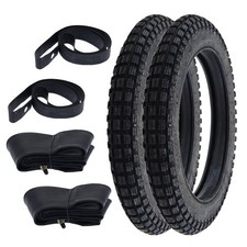 Enduro Reifen komplett Set 2x Kenda K262 3.00-16 (3 x 16) 43P TT f. MZ ETZ TS ES