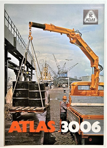 Prospekt atlas 3006 - atlas, kran